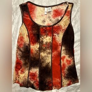 Sami Jo corset style tank top